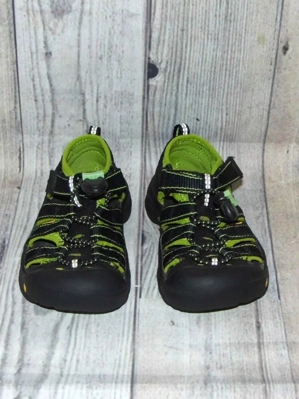 KEEN Newport Black/Green Sport Sandals Toddler Size 10